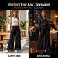 ⏰💰 50% OFF – Women's Flowing Chiffon Wide-Leg Pants – Effortless Elegance | Breathable & Flowy | Perfect for Work, Beach & Date Night 🌊✨👖