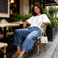 🔥2026 Newest Models-Women’s Elastic Waist Loose Fit Cropped Jeans