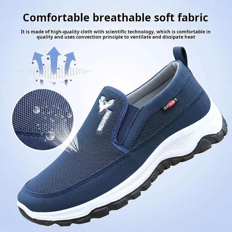 Men's Breathable Slip-On Walking Shoes