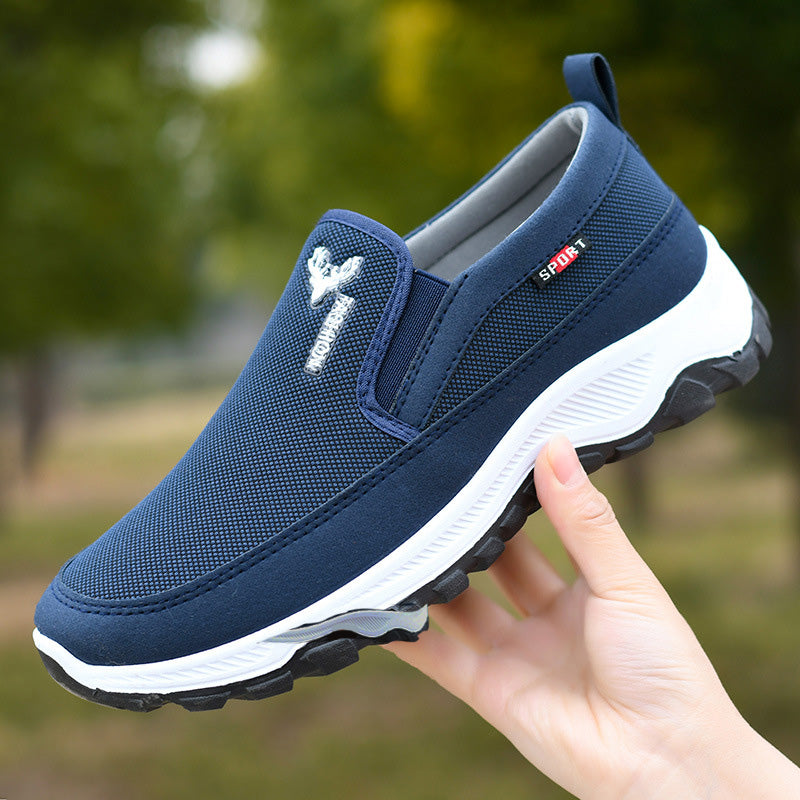 Men's Breathable Slip-On Walking Shoes