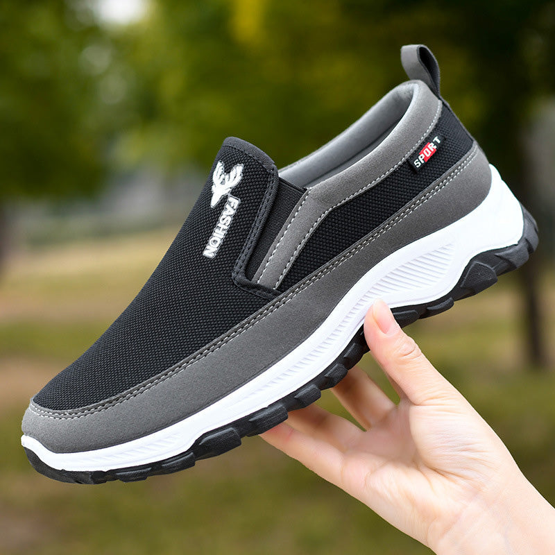 Men's Breathable Slip-On Walking Shoes