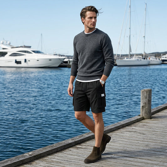 🌀Summer Hot Sale 💨50K+ SOLD!💝Relaxed Fit Summer Cargo Shorts for Men