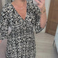 2023 V-neck Floral Seaside Holiday Dress