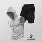 🏋️‍50% OFF NOW! 💪 Men’s Sleeveless Hoodie & Shorts Set – Athletic & Casual Fit – Breathable & Quick-Dry 🏋️‍♂️