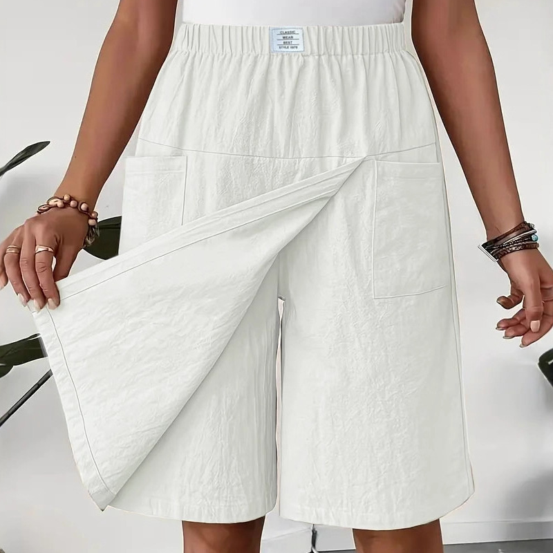🎉 LIMITED TIME: 50% OFF! ⏳💃Women's Casual Elastic Waist Wrap Skort