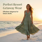 💛Women's Halter Neck Backless Tiered Maxi Dress🌊