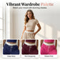 Contrast Trim Top & Wide Leg Pants Set