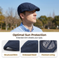 Men's "Bustling" Embossed Flat Ivy Cap