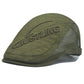 Men's "Bustling" Embossed Flat Ivy Cap