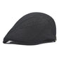 Men's "Bustling" Embossed Flat Ivy Cap
