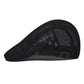 Men's "Bustling" Embossed Flat Ivy Cap