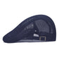 Men's "Bustling" Embossed Flat Ivy Cap
