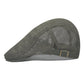 Men's "Bustling" Embossed Flat Ivy Cap