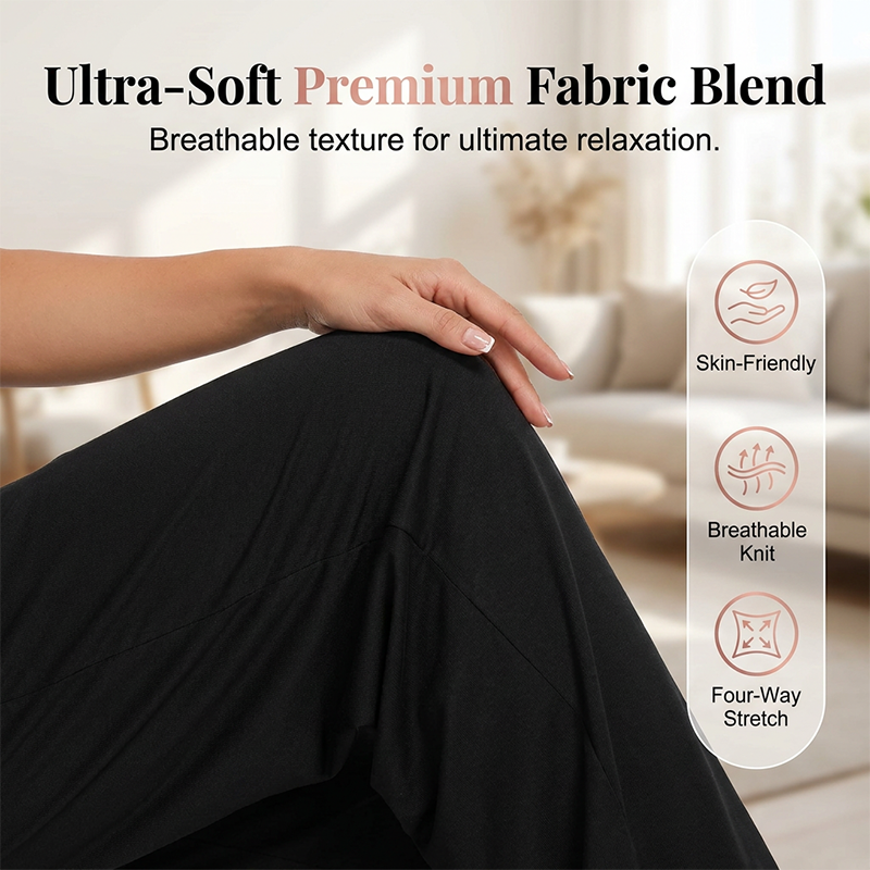 Limited Offer! High-Waist Yoga & Lounge Pants✨Pockets Included👖Ultimate Comfort