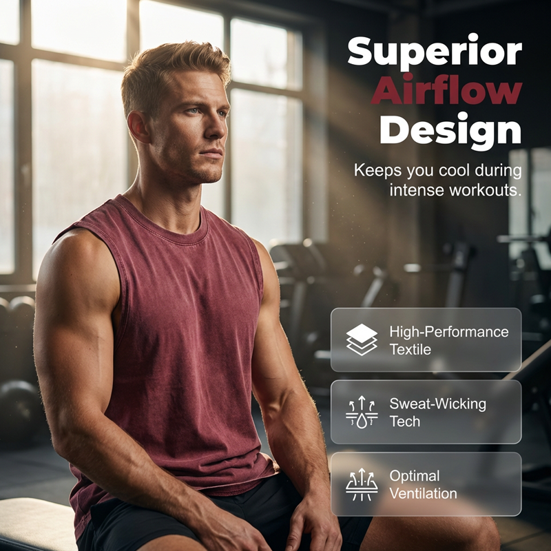 ⏳Limited-time 50% off⏰👕Vintage Wash Sleeveless Tank Top – Soft Cotton Feel & Relaxed Summer Fit✨