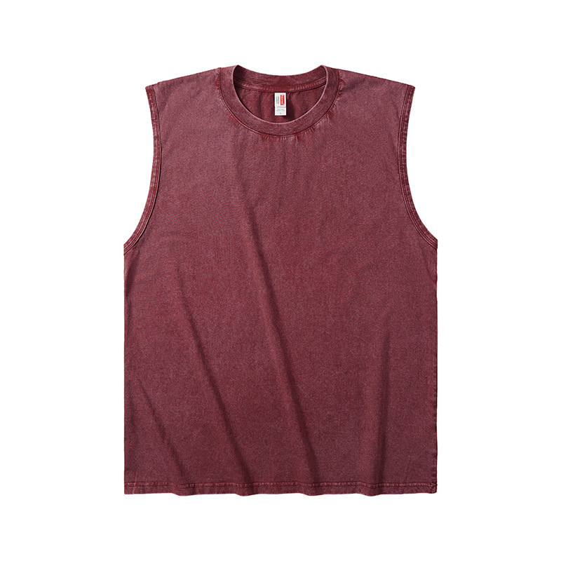 ⏳Limited-time 50% off⏰👕Vintage Wash Sleeveless Tank Top – Soft Cotton Feel & Relaxed Summer Fit✨