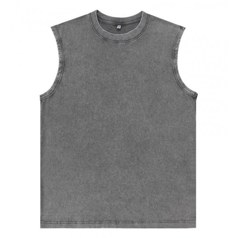 ⏳Limited-time 50% off⏰👕Vintage Wash Sleeveless Tank Top – Soft Cotton Feel & Relaxed Summer Fit✨