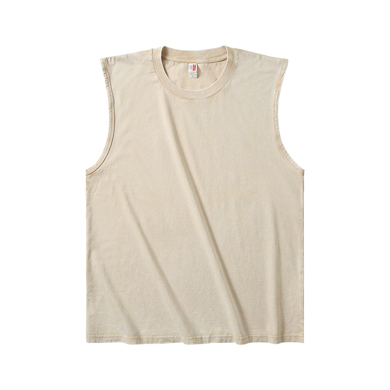 ⏳Limited-time 50% off⏰👕Vintage Wash Sleeveless Tank Top – Soft Cotton Feel & Relaxed Summer Fit✨