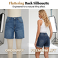👖 50% DE DESCONTO – Shorts Jeans Feminino com Barra Revirada | Estiloso, confortável & perfeito para o verão