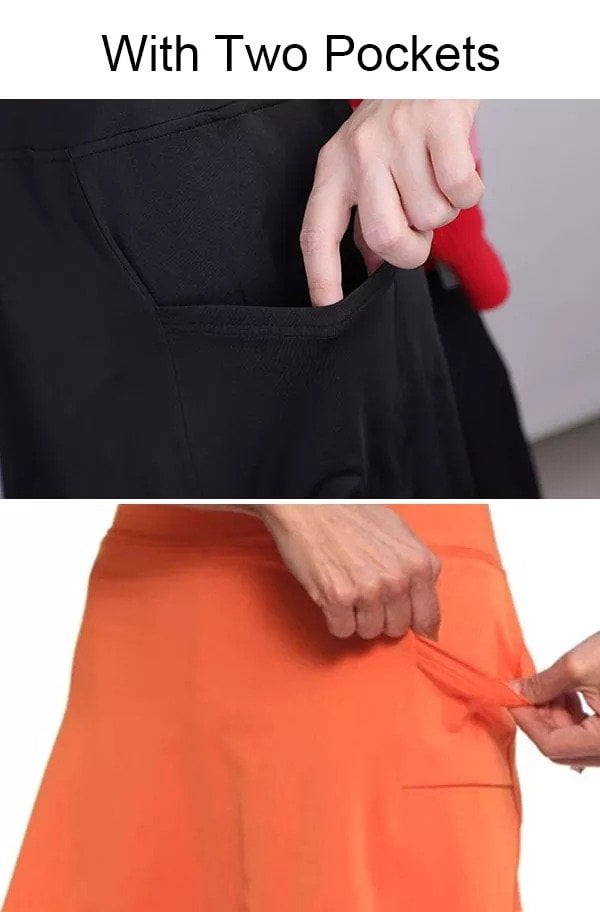 🌟Last Day Special Price:$19.99!!!🎁Anti-Chafing Active Skort – Super soft and comfortable🔥