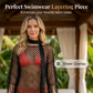 🏆 Last Day Special Price $19.99! 💐Summer Metallic Crochet Cover-Up – Lightweight, Flowy & Effortlessly Stylish summer outfit