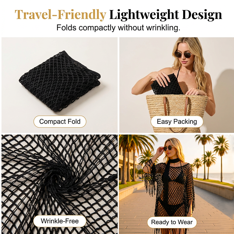 🏆 Last Day Special Price $19.99! 💐Summer Metallic Crochet Cover-Up – Lightweight, Flowy & Effortlessly Stylish summer outfit