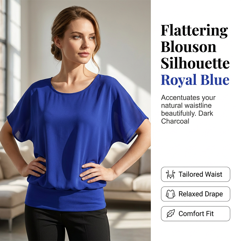 Women's Premium Blend Fitted Blouse