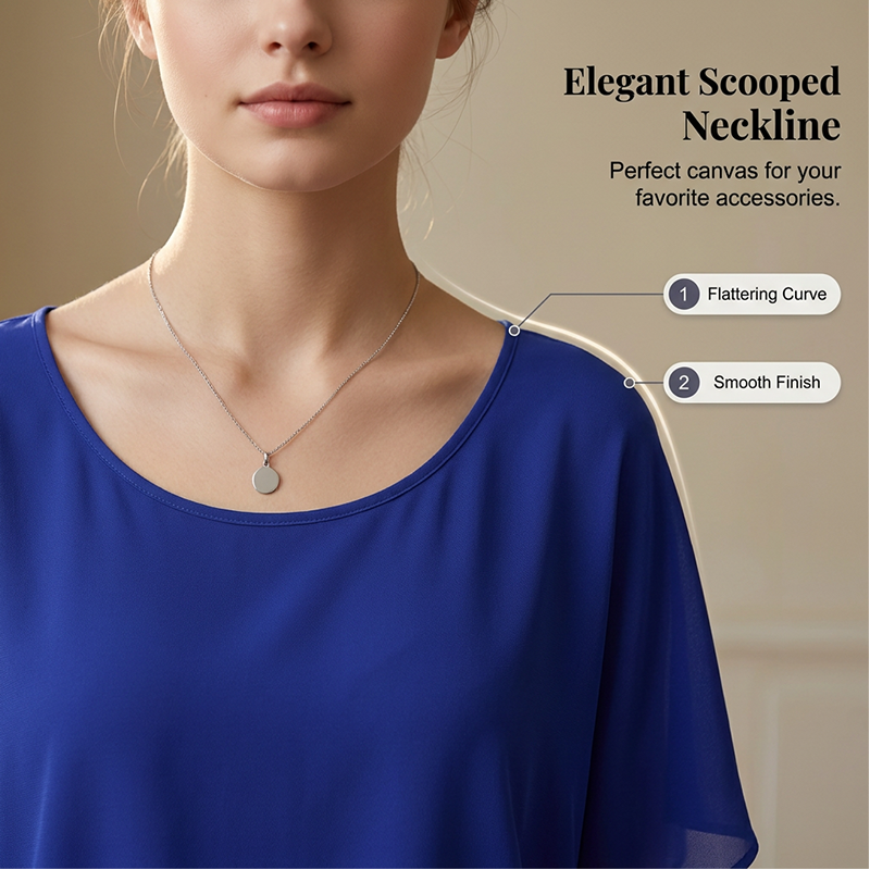 Women's Premium Blend Fitted Blouse