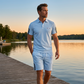 50% RABATT! 🔥Men's Casual Short-Sleeve Shorts Set