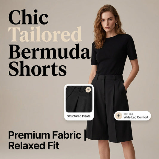 ✨Women's Loose Fit Bermuda Shorts