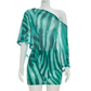 💃 LIMITED-TIME 60% OFF! 🌴 Asymmetric Shawl Top & High Waist Skirt Set