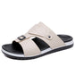 ☀️ 50% Off | Men's Faux Leather Slip-On Sandals – Premium Comfort ✈️🌞