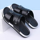 ☀️ 50% Off | Men's Faux Leather Slip-On Sandals – Premium Comfort ✈️🌞