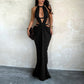 🔥 60% OFF on selected products🎉Women's Sexy Halter Neck Cutout Maxi Dress