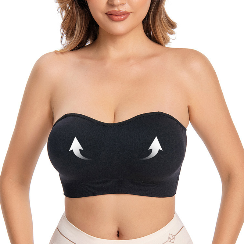 ⏰50% OFF! Women’s Wireless Bandeau Bra with Removable Straps