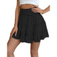 🎉FLASH DEAL 50% OFF！ – Flowy Tiered Ruffle Skort👗  | Hidden Shorts, Comfy Elastic Waist, Breathable Summer Fabric 🌞 Perfect for Active Days & Brunch Dates 🥂