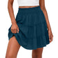 🎉FLASH DEAL 50% OFF！ – Flowy Tiered Ruffle Skort👗  | Hidden Shorts, Comfy Elastic Waist, Breathable Summer Fabric 🌞 Perfect for Active Days & Brunch Dates 🥂