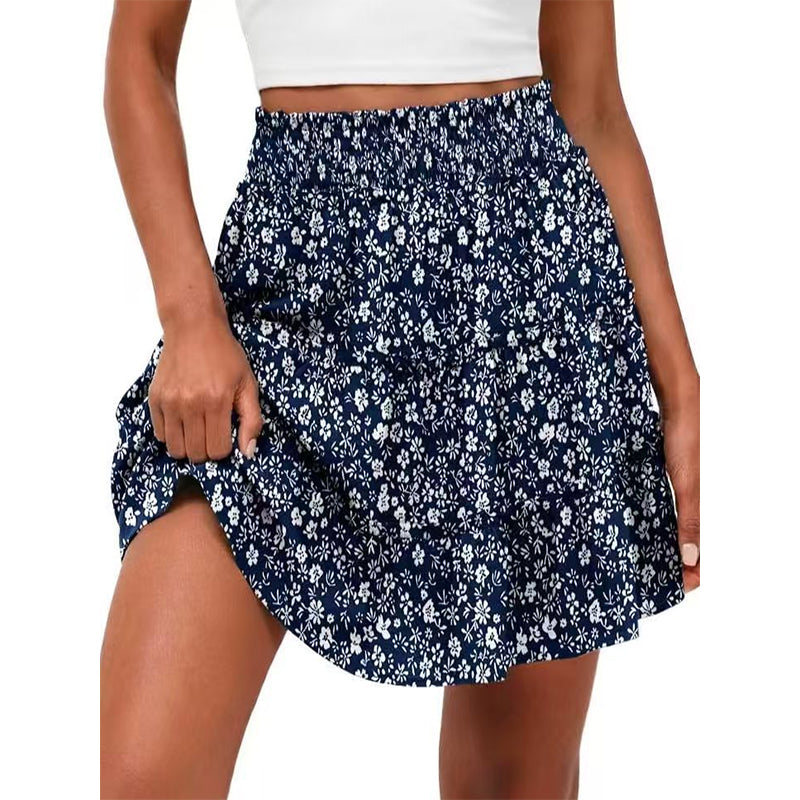 🎉FLASH DEAL 50% OFF！ – Flowy Tiered Ruffle Skort👗  | Hidden Shorts, Comfy Elastic Waist, Breathable Summer Fabric 🌞 Perfect for Active Days & Brunch Dates 🥂