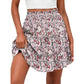🎉FLASH DEAL 50% OFF！ – Flowy Tiered Ruffle Skort👗  | Hidden Shorts, Comfy Elastic Waist, Breathable Summer Fabric 🌞 Perfect for Active Days & Brunch Dates 🥂