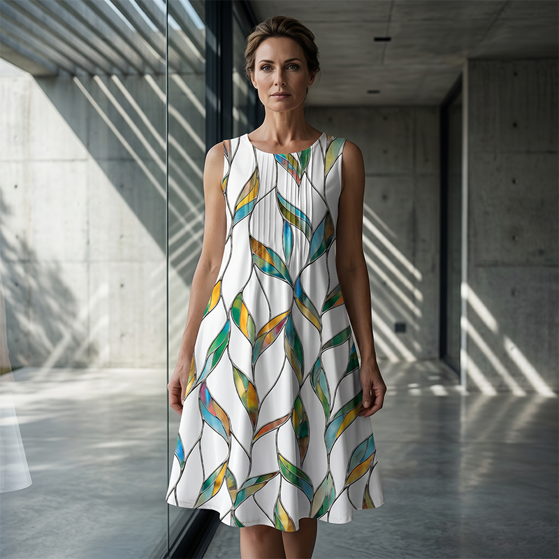 ⏰ LIMITED TIME 50% OFF! 👗✨ Women's Casual Loose Fit Sleeveless Dress – Flowy, Breezy & Figure-Flattering with Side Pockets ☀️🌴