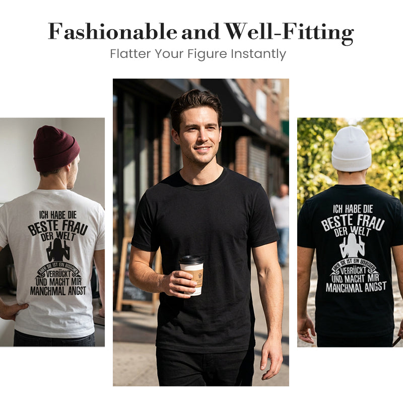 👕 LIMITED-TIME 50% OFF! 💥 Men's Casual Short Sleeve T-Shirt – Soft Fabric, Classic Fit, Everyday Essential ✨