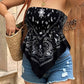 🏆Hot Sale 50% OFF🔥Women's Asymmetrical Hem Bandana Tube Top