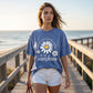 🏆Hot Sale 50% OFF🔥Unisex Vintage Washed Daisy Print Loose Fit T-Shirt