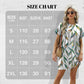 💃 Last Day Sale 50% Off 💐Loose Fit Short Sleeve Dress with Versatile Print Designs