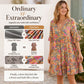 🌴🌊 LIMITED TIME 50% OFF! 🌺Women's Bohemian Floral V-Neck Dress – Flowy silhouette & vibrant blooms – Perfect for beach getaways.