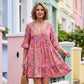 🌴🌊 LIMITED TIME 50% OFF! 🌺Women's Bohemian Floral V-Neck Dress – Flowy silhouette & vibrant blooms – Perfect for beach getaways.