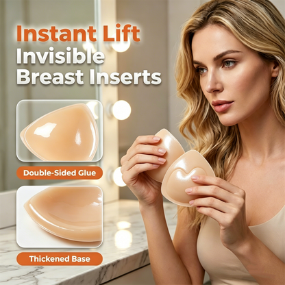 🌺Summer Hot Sale 60% OFF🌸✨Double-Sided Adhesive Bra Inserts👙 Reusable • Washable • Natural Lift • Seamless