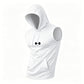 🏋️ Men's Athletic Sleeveless Hoodie Vest | Breathable, Muscle-Cut & Perfect for Gym, Running & Outdoor Training