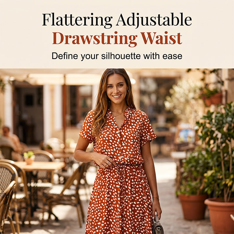 🔥Last Day Special Sale 60% OFF!!💝Women Casual Floral Printed Midi Dress