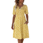 🎉 LIMITED TIME 50% OFF! 🔥Women's Casual V-Neck Print Dress with Pockets